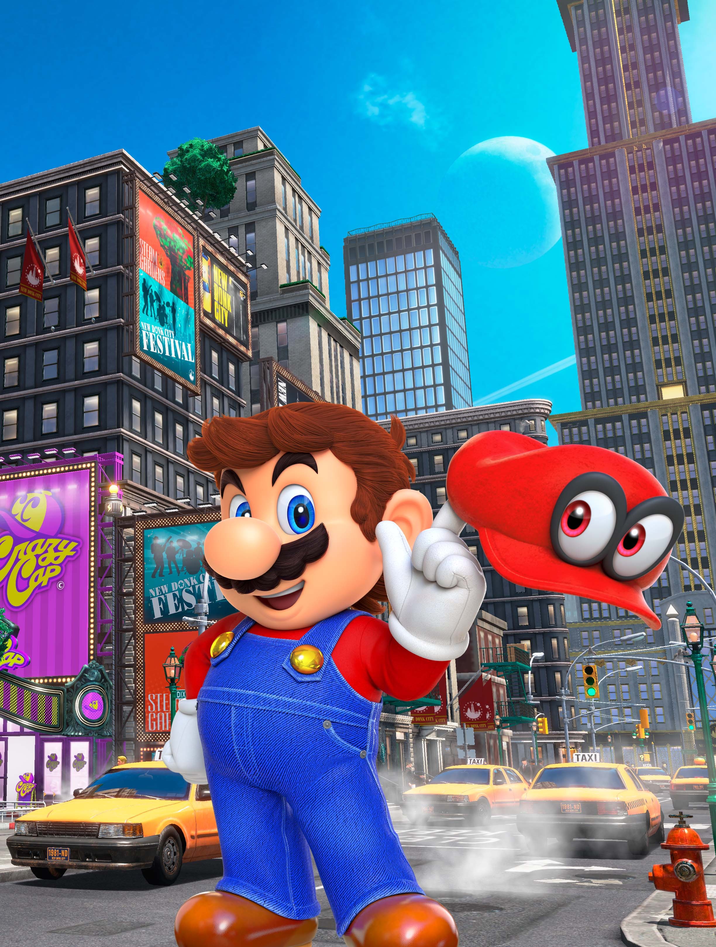 Super Mario Odyssey mod ups the Mario count with 10 player, online